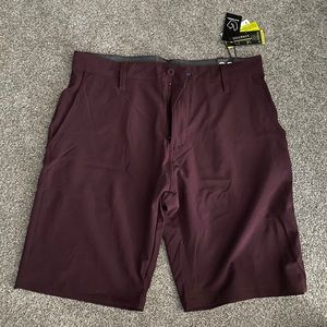 NWT burnside maroon shorts